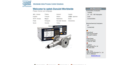 Desktop Screenshot of optek.com